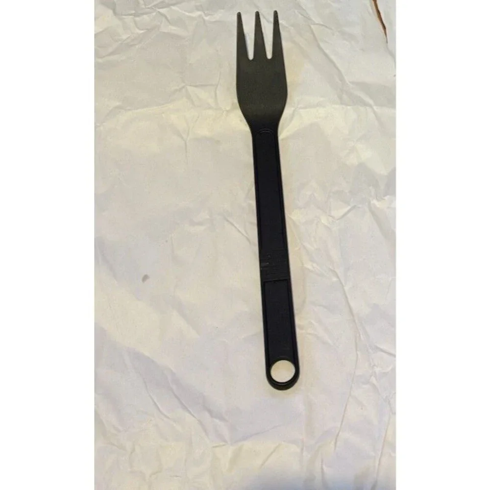 Vintage T-Fal Black Nylon 3-Prong Meat Serving Fork Kitchen Utensil Canada